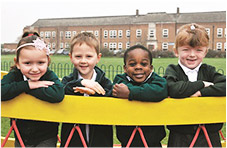 Photo of smiling children